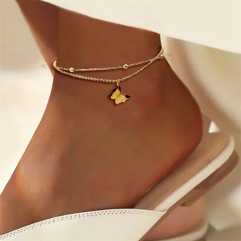 Fluttering Grace Anklet