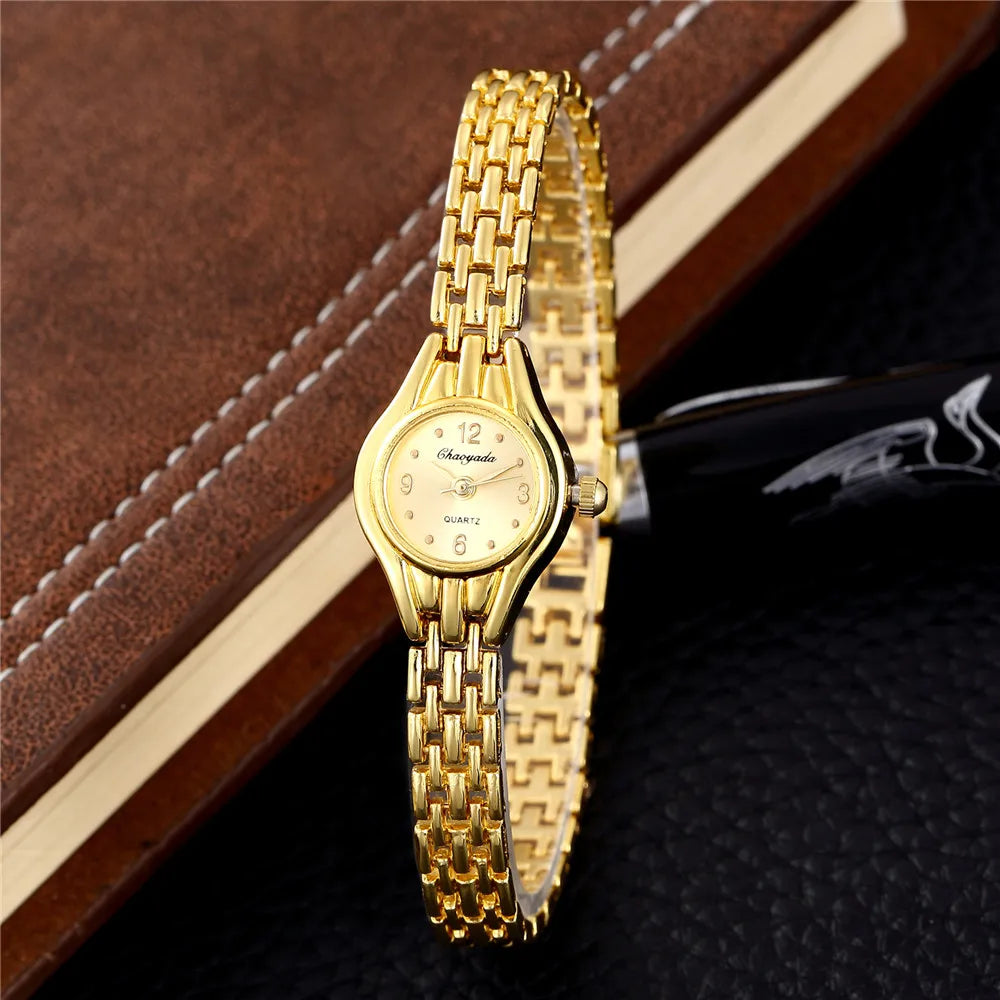 Alice - Minimalist Gold Classic Watch For Her