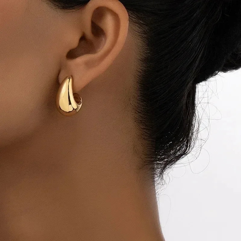 Valentina - Chunky Hoop Earrings