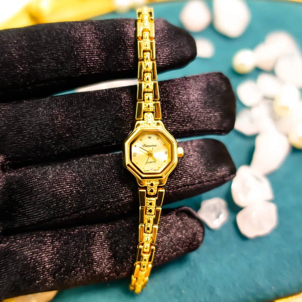 Diana - Classic Minimalist Gold Watch For Her