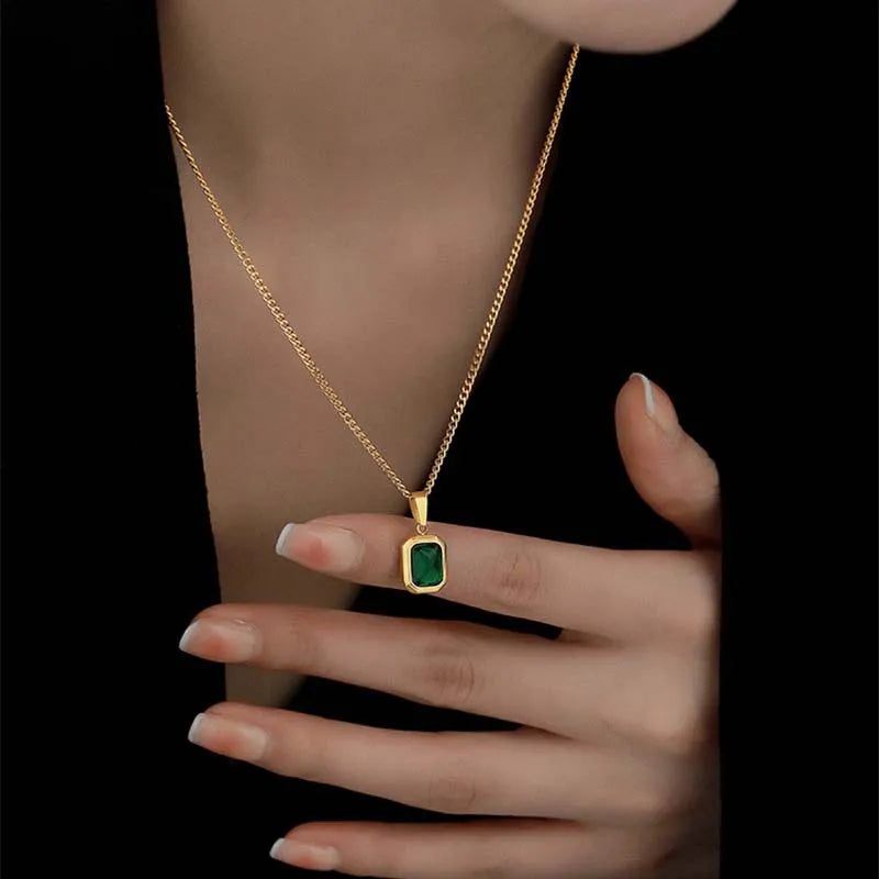 Esmeralda - Enchanted Emerald Necklace