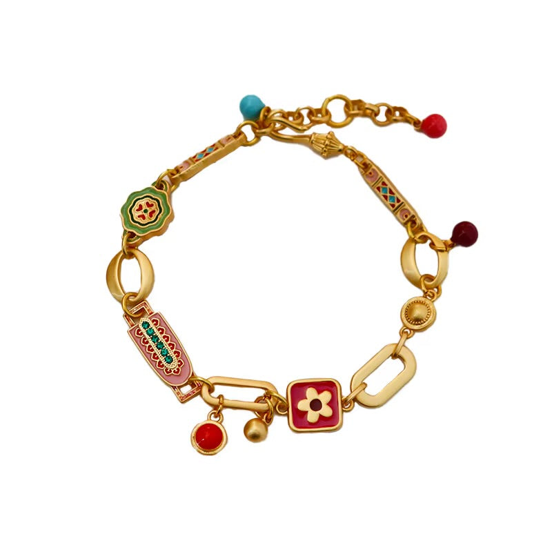 Treasured Charms Gold Bracelet