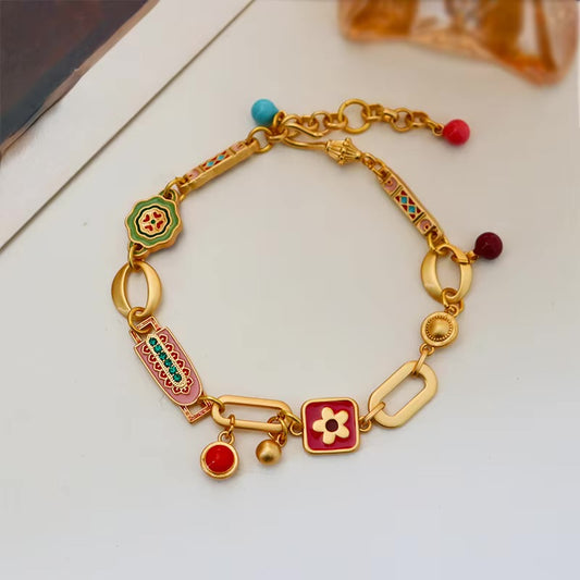 Treasured Charms Gold Bracelet